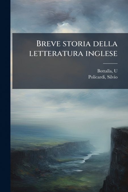 BREVE STORIA DELLA LETTERATURA INGLESE