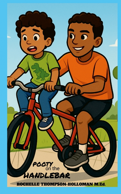 POOTY ON THE HANDLEBAR