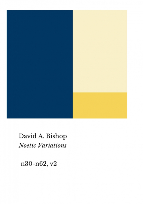 NOETIC VARIATIONS, V2