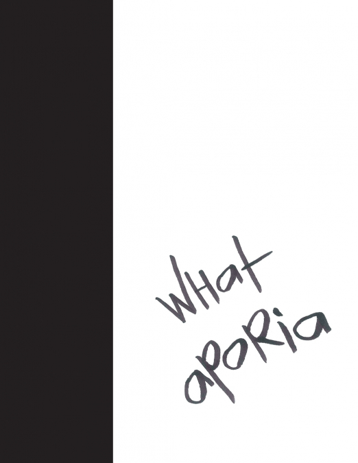 MADDING MISSION 'WHAT APORIA' JOTTER BOOK