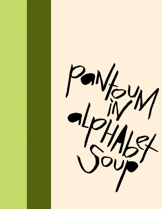 MADDING MISSION 'PANTOUM IN ALPHABET SOUP' JOTTER BOOK