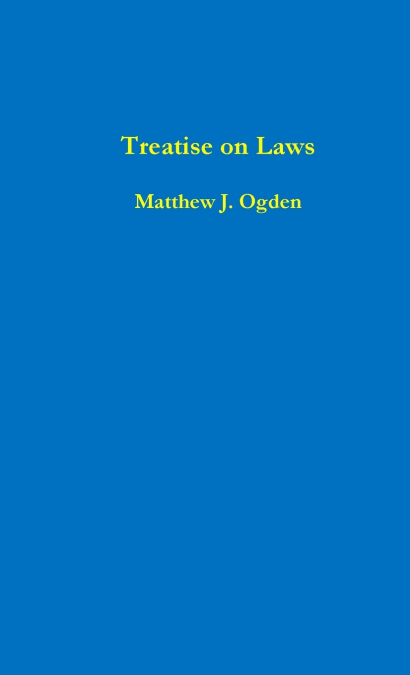 TREATISE ON LAWS