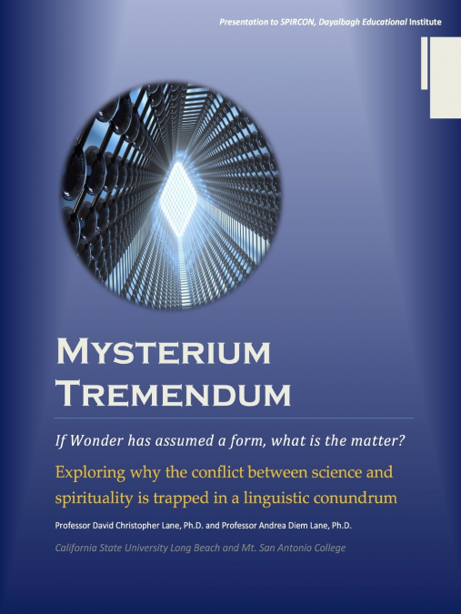 MYSTERIUM TREMENDUM