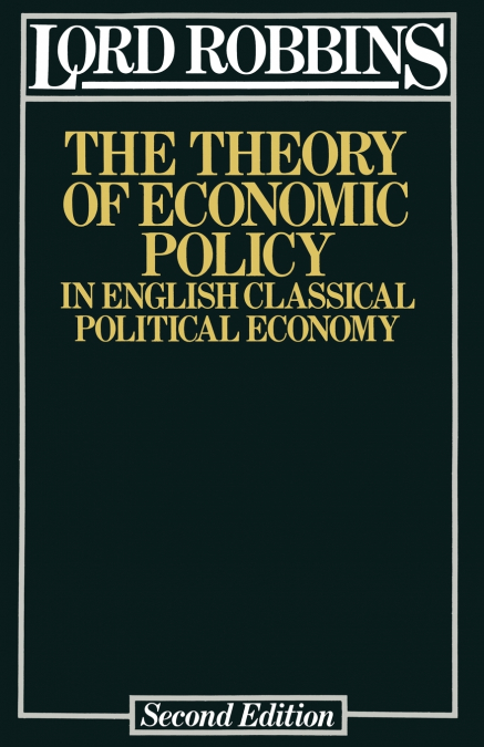 THE THEORY OF ECONOMIC POLICY