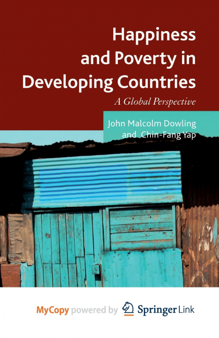 HAPPINESS AND POVERTY IN DEVELOPING COUNTRIES