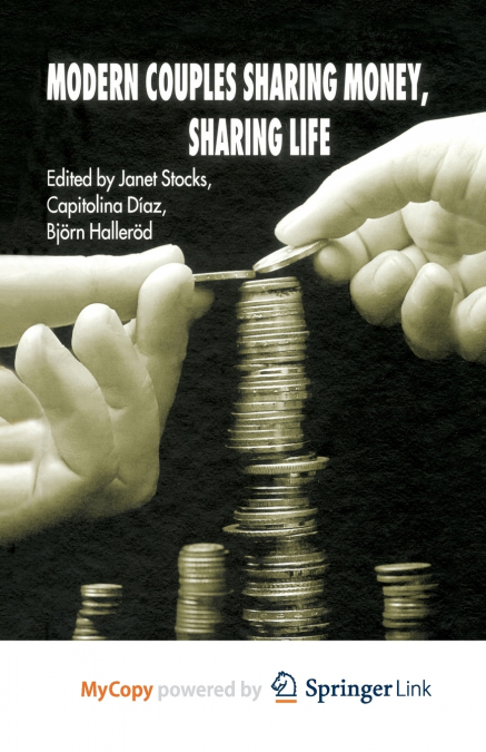 MODERN COUPLES SHARING MONEY, SHARING LIFE
