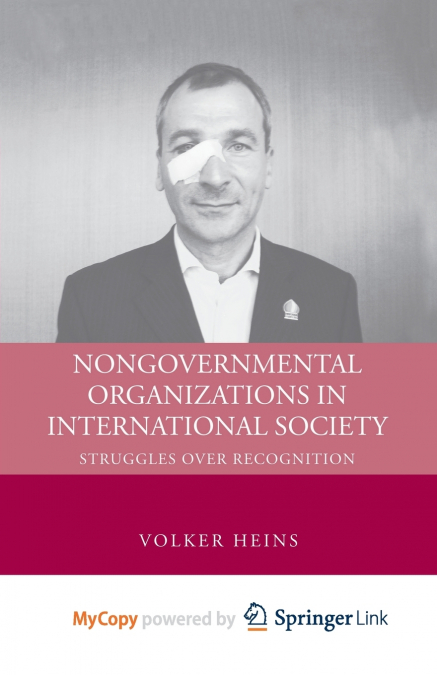 NONGOVERNMENTAL ORGANIZATIONS IN INTERNATIONAL SOCIETY