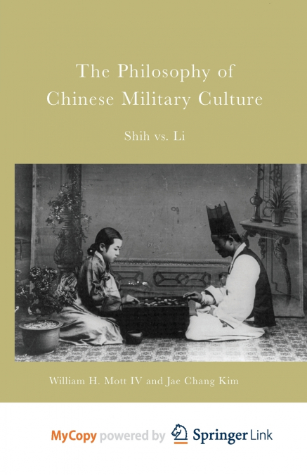 THE PHILOSOPHY OF CHINESE MILITARY CULTURE