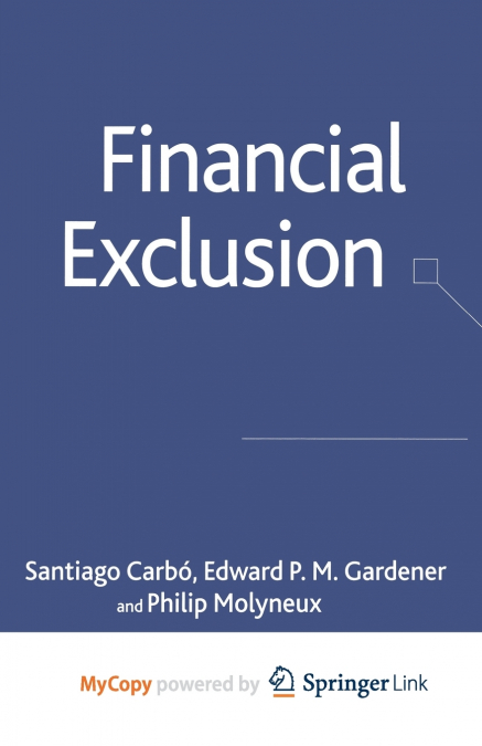 FINANCIAL EXCLUSION