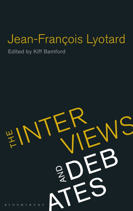 JEAN-FRANCOIS LYOTARD