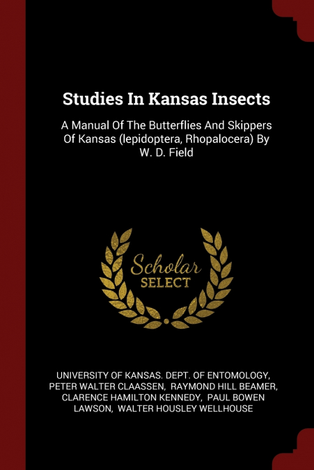 STUDIES IN KANSAS INSECTS