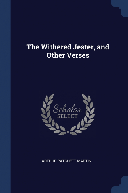THE WITHERED JESTER, AND OTHER VERSES