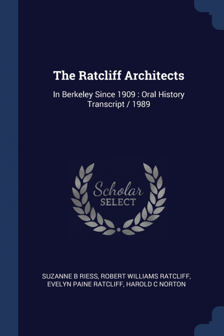 THE RATCLIFF ARCHITECTS