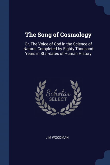 THE SONG OF COSMOLOGY