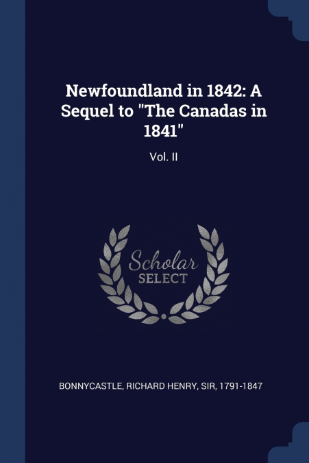 NEWFOUNDLAND IN 1842