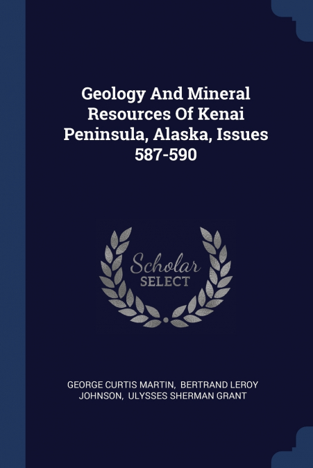 GEOLOGY AND MINERAL RESOURCES OF KENAI PENINSULA, ALASKA, IS
