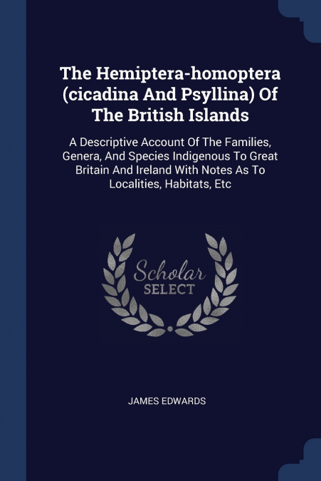 THE HEMIPTERA-HOMOPTERA (CICADINA AND PSYLLINA) OF THE BRITI