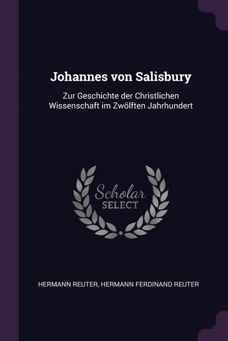 JOHANNES VON SALISBURY