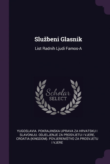 SLU?BENI GLASNIK