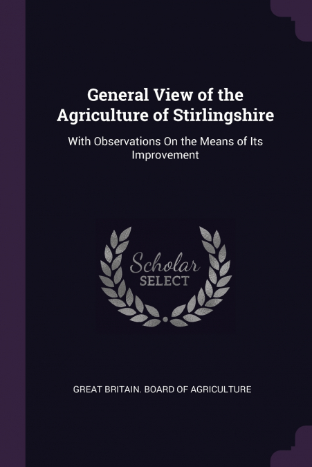 SUPPLEMENT TO THE JOURNAL OF THE BOARD OF AGRICULTURE, ISSUE