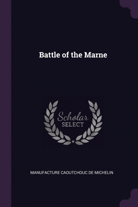BATTLE OF THE MARNE