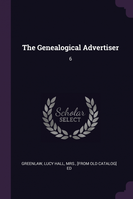 THE GENEALOGICAL ADVERTISER