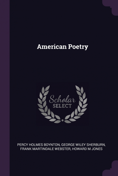 AMERICAN POETRY