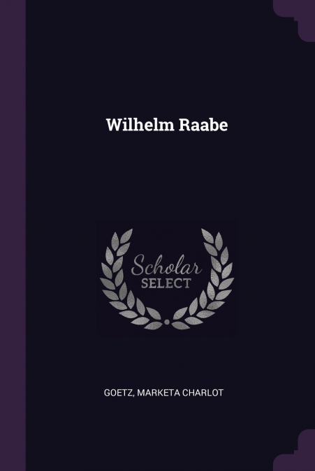 WILHELM RAABE