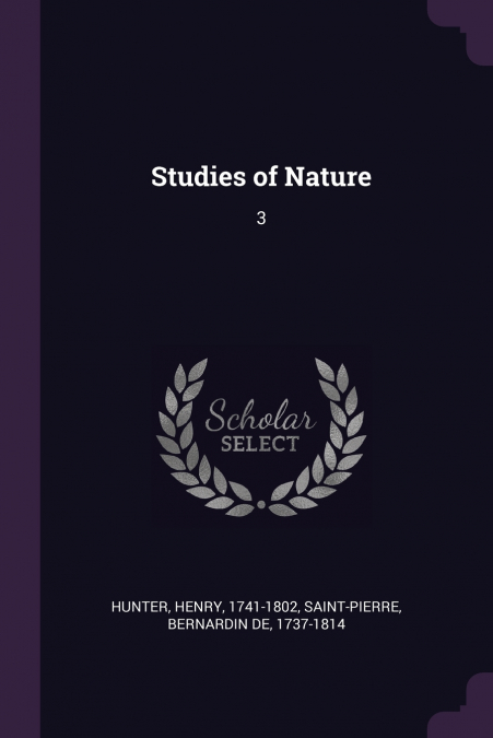 STUDIES OF NATURE