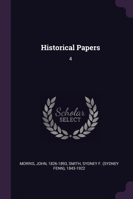 HISTORICAL PAPERS