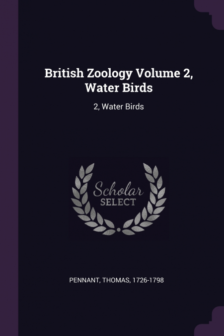 BRITISH ZOOLOGY VOLUME 2, WATER BIRDS