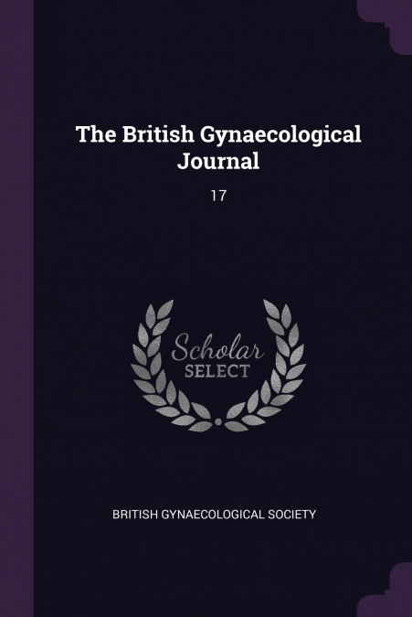 THE BRITISH GYNAECOLOGICAL JOURNAL