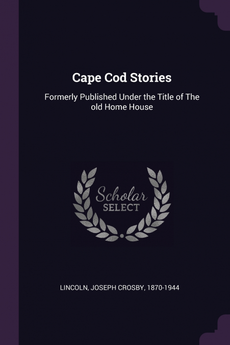 CAPE COD STORIES