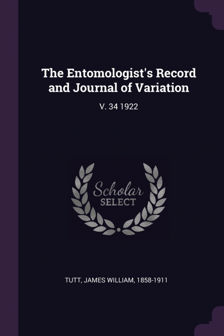 THE ENTOMOLOGIST?S RECORD AND JOURNAL OF VARIATION