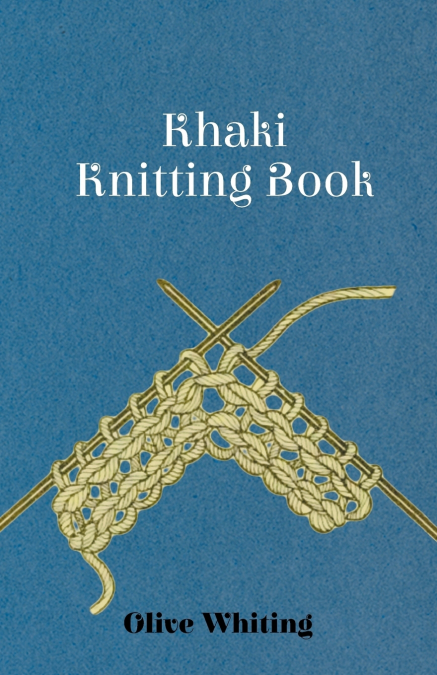KHAKI KNITTING BOOK