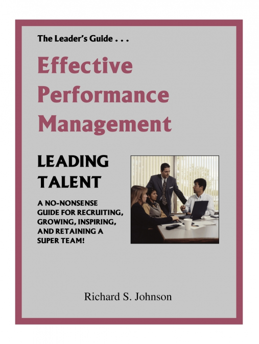 EFFECTIVE PERFORMANCE MANAGEMENT