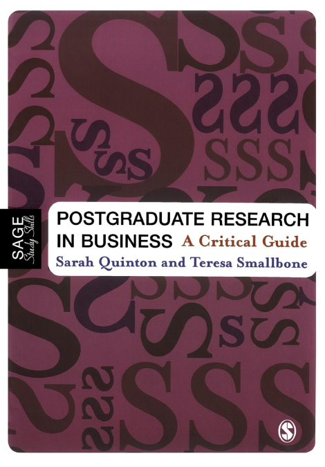 POSTGRADUATE RESEARCH IN BUSINESS