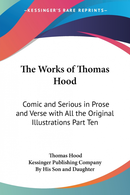 THE WORKS OF THOMAS HOOD