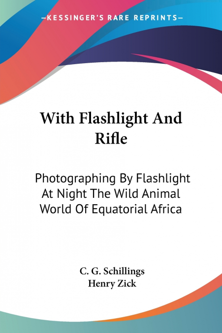 WITH FLASHLIGHT AND RIFLE