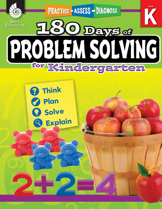 180 DAYS OF PROBLEM SOLVING FOR KINDERGARTEN