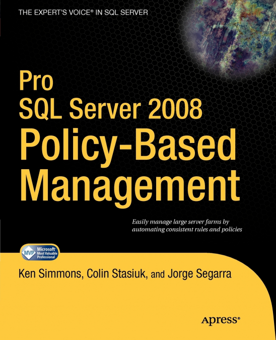 PRO SERVER 2008 POLICY-BASED MANAGEMENT