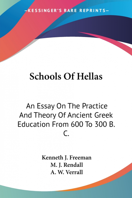 SCHOOLS OF HELLAS