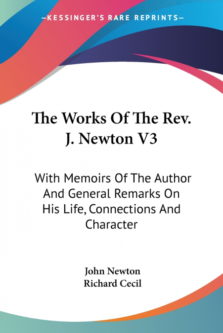 THE WORKS OF THE REV. J. NEWTON V3