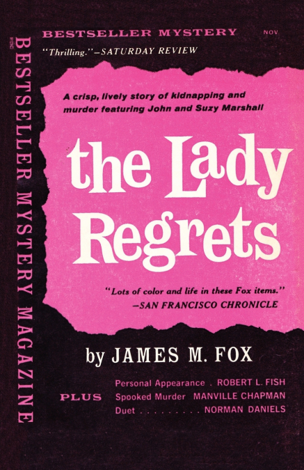 BESTSELLER MYSTERY MAGAZINE (NOVEMBER 1960)