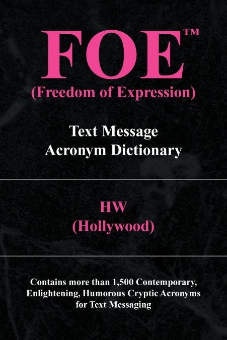 FOE (FREEDOM OF EXPRESSION)