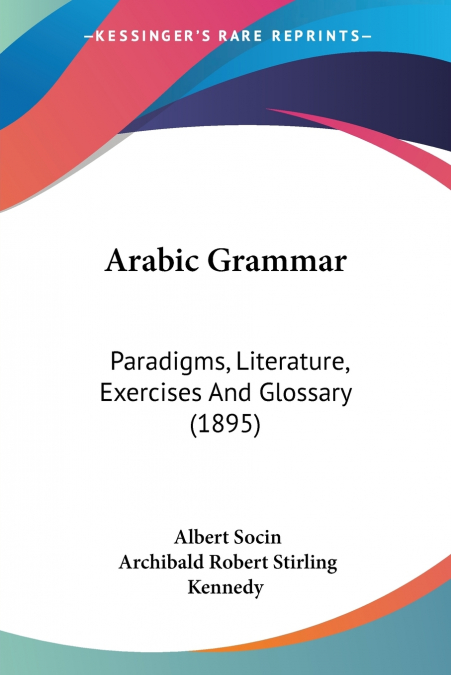 ARABIC GRAMMAR