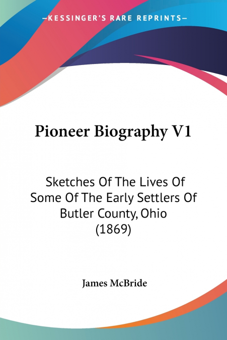 PIONEER BIOGRAPHY V1