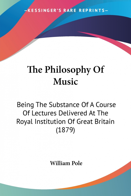THE PHILOSOPHY OF MUSIC
