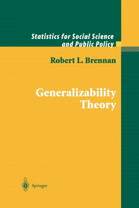 GENERALIZABILITY THEORY