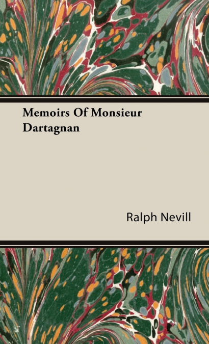 MEMOIRS OF MONSIEUR DARTAGNAN